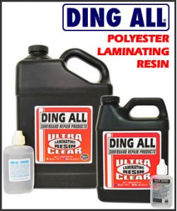 Ding All / Ultra Clear / Polyester Laminating Resin